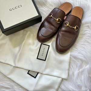Gucci Princetown Leather Mule